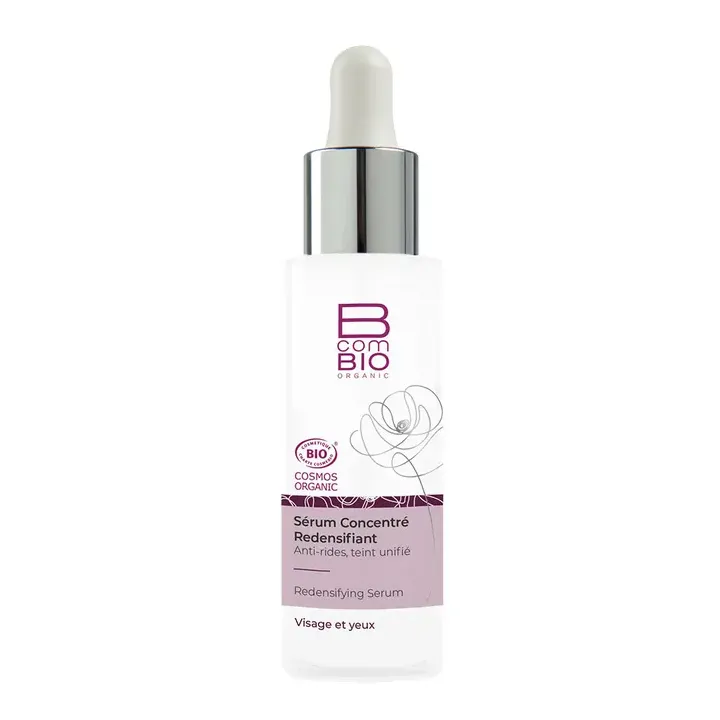 Sérum concentré redensifiant bio BcomBio - flacon-pipette de 30ml