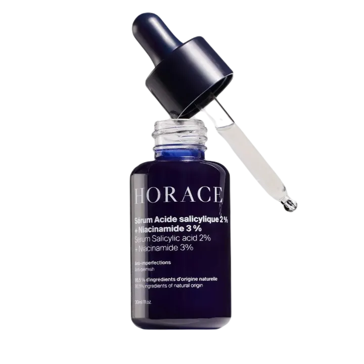 Sérum anti-imperfections acide salicylique + niacinamide Horace - flacon-pipette de 30ml