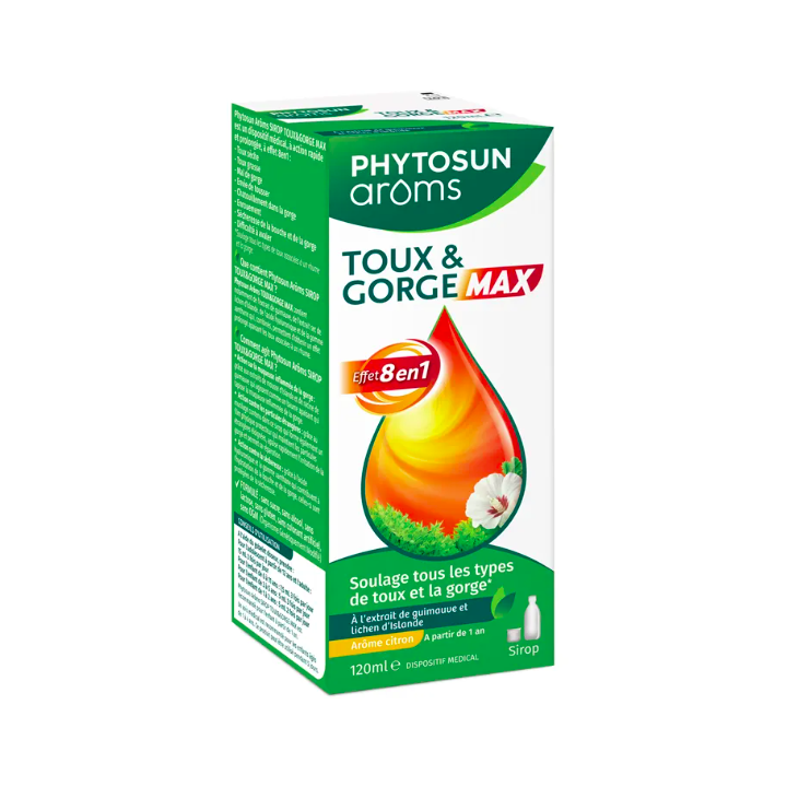 Sirop toux & gorge max Phytosun Aroms