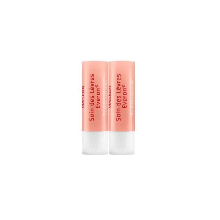 Soin des lèvres Everon Weleda - lot de 2 sticks de 4,8g