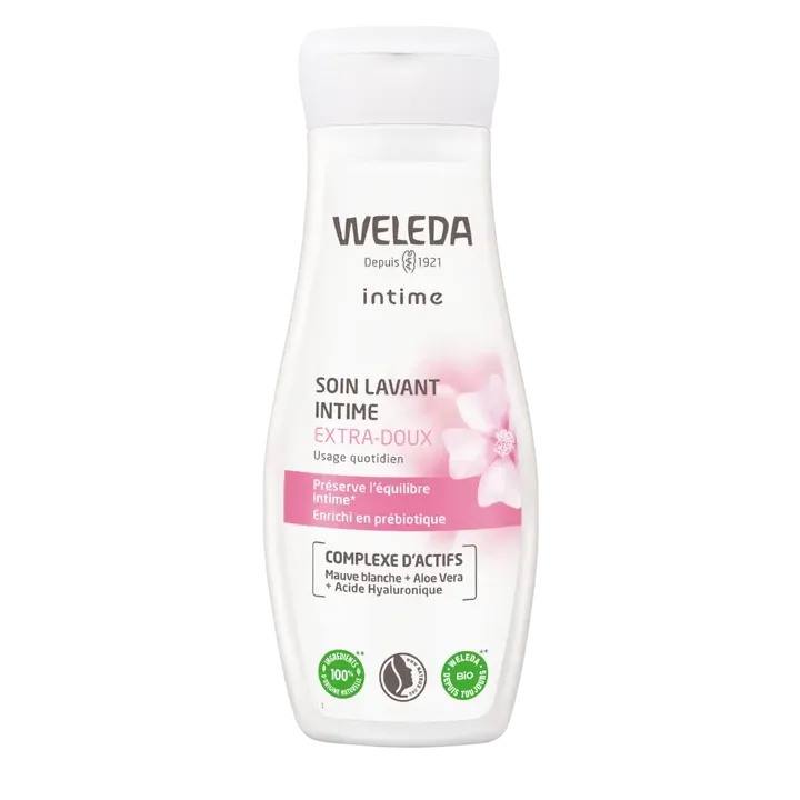 Soin lavant intime extra-doux bio Weleda - flacon de 200ml