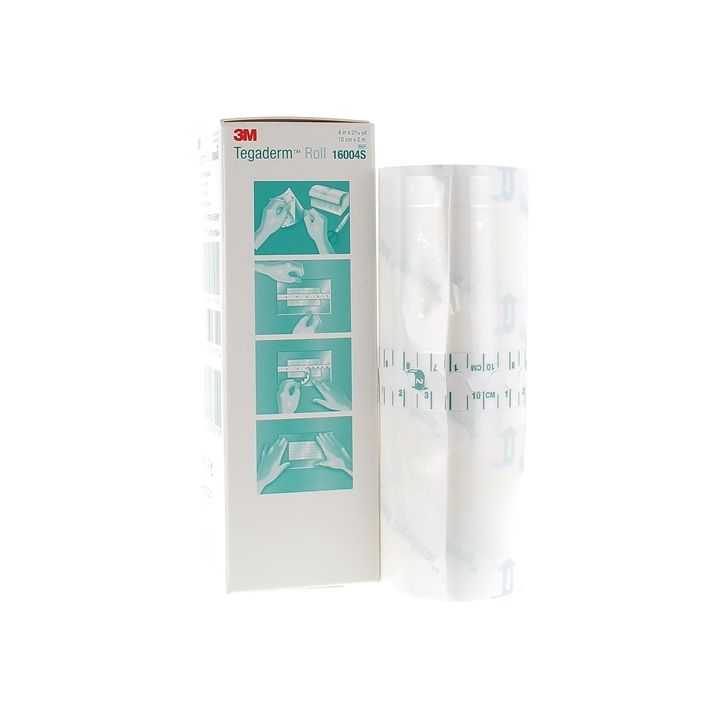 Tegaderm Roll Rouleau de film transparent adhésif 3M - rouleau de 10 cm x 2 m