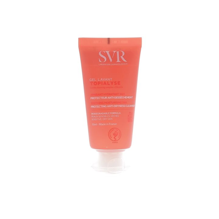 Topialyse gel lavant SVR - tube de 55ml