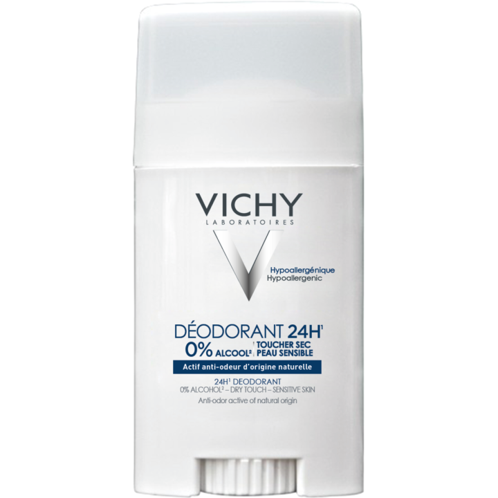 Déodorant 24h toucher sec sans sels d'aluminium Vichy