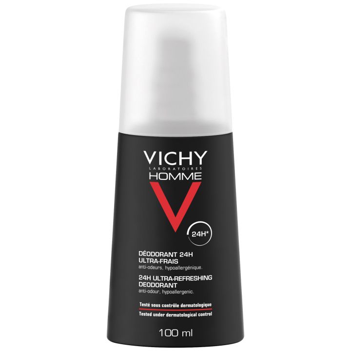 Déodorant 24h ultra frais Vichy homme