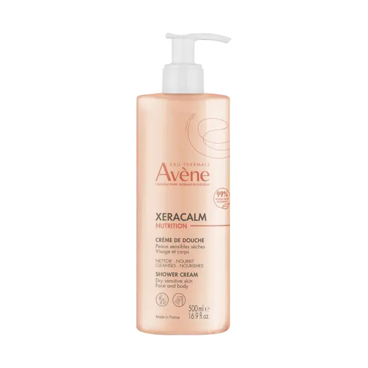 XeraCalm Nutrition crème de douche Avène - flacon-pompe de 500 ml