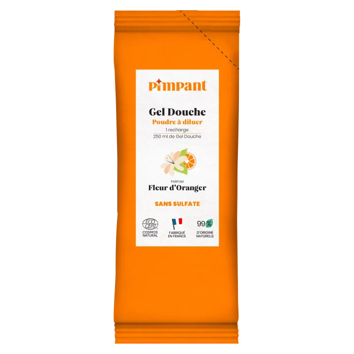 Gel douche en poudre à diluer Pimpant - sachet de 25g