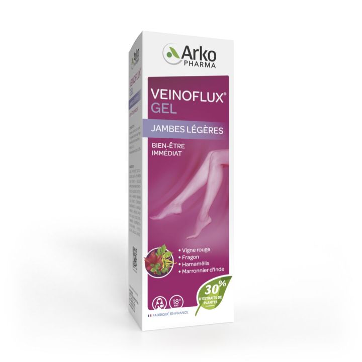 Gel Veinoflux circulation jambes légères Arkopharma