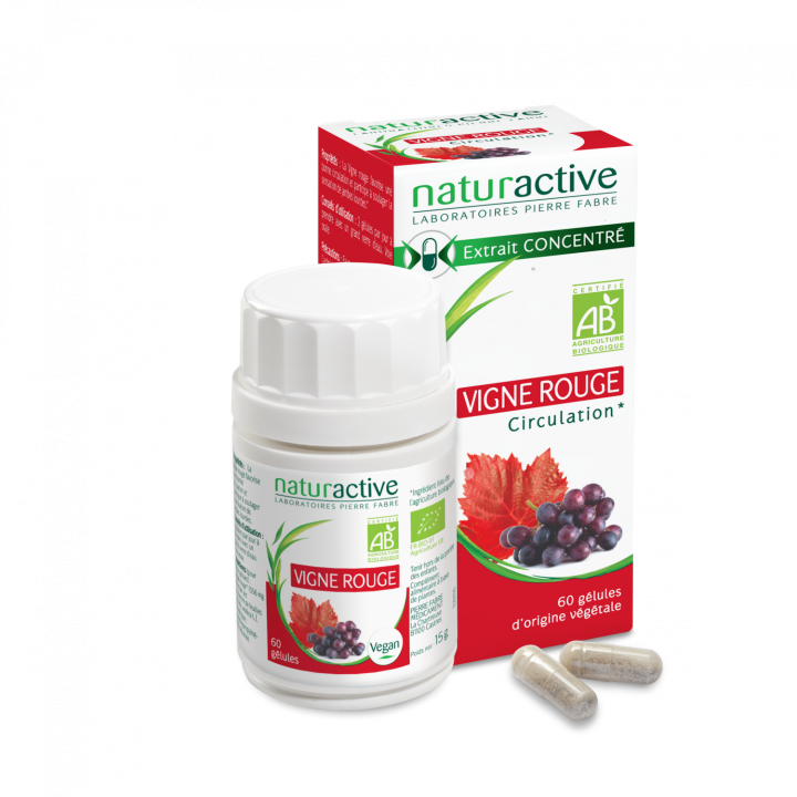 Vigne rouge bio Naturactive