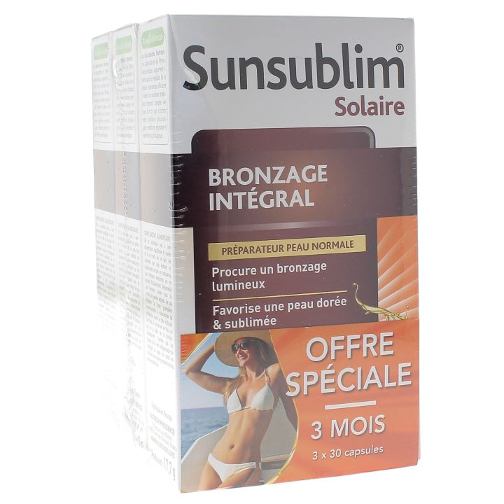 Sunsublim bronzage intégral Nutreov