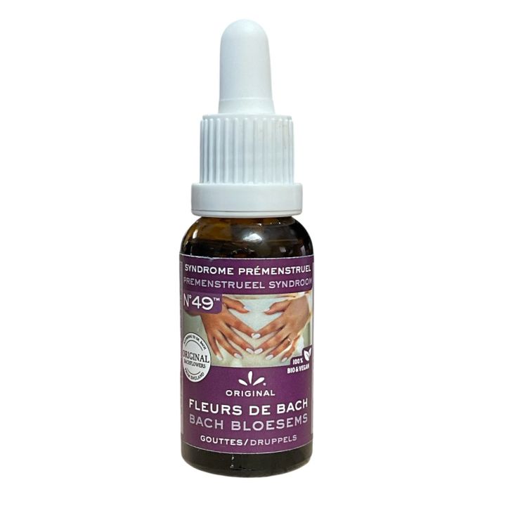 Fleurs de Bach N°49 syndrome prémenstruel Lemon Pharma - flacon de 20ml