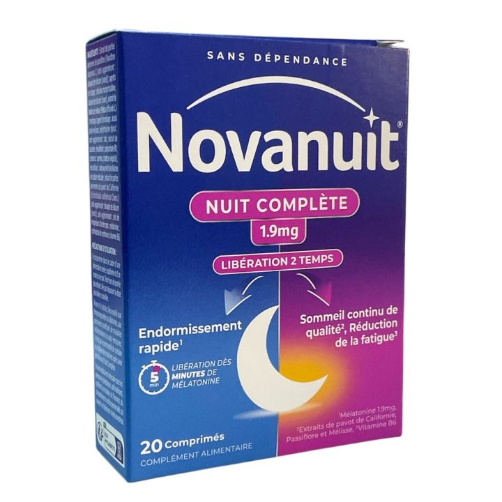 Novanuit nuit complète 1,9mg Opella