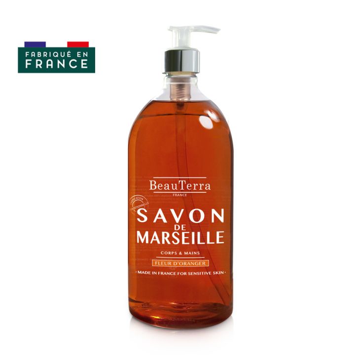 Savon de marseille fleur d'oranger Beauterra