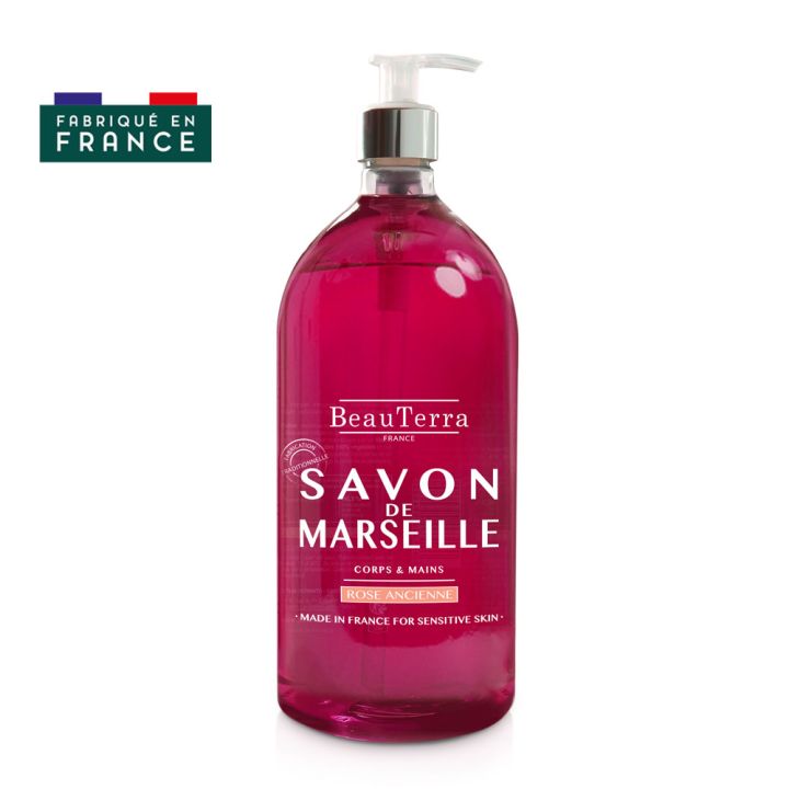 Savon de marseille rose Beauterra