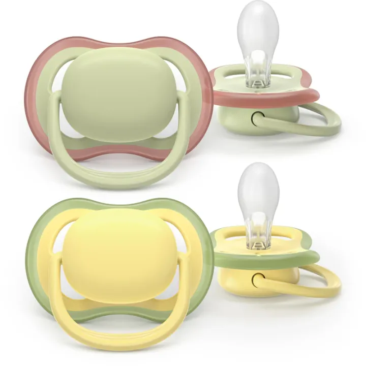 Ultra Air colors of nature Sucette 18 mois+ Avent - lot de 2 sucettes