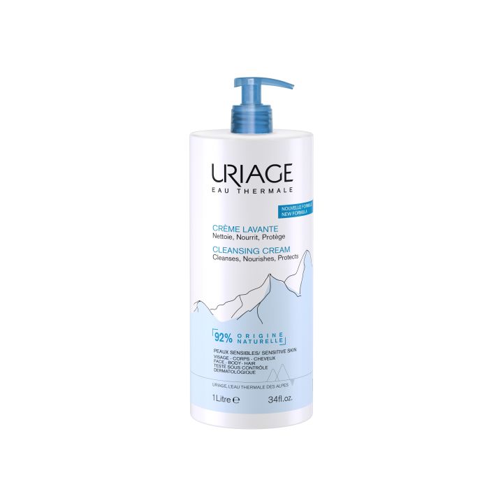 Crème lavante peaux sensibles Uriage