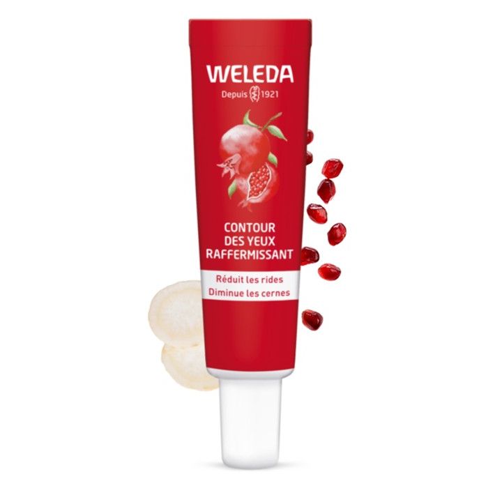 Soin contour des yeux raffermissant grenade Weleda - tube de 10 ml