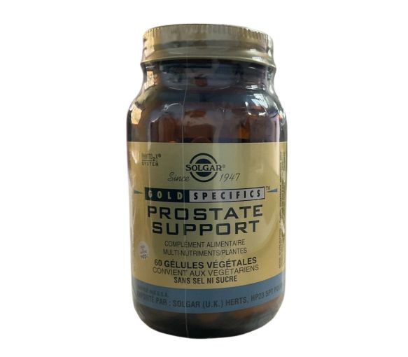 Prostate support Solgar - pot de 60 gélules végétales