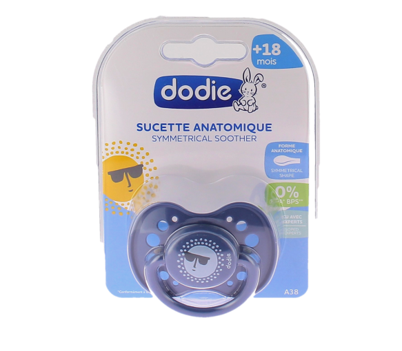 Sucette anatomique +18mois Dodie - une sucette