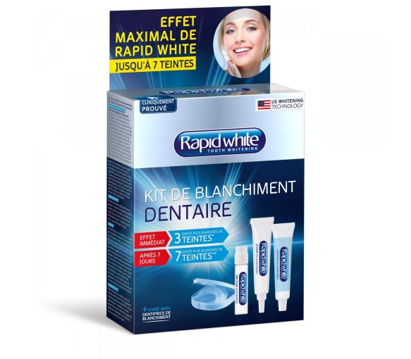 Blanchiment des dents 1 semaine système Rapid white - 1 kit - image 1