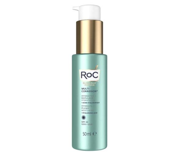 Multi Correxion Gel-crème hydratation SPF30 Hydrater et repulper RoC - flacon-pompe de 50ml - image 1