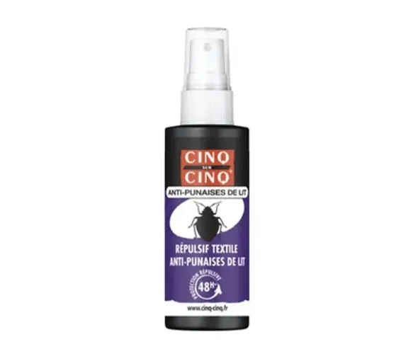 Répulsif textile anti-punaises de lit Cinq Sur Cinq - spray de 50ml - image 1