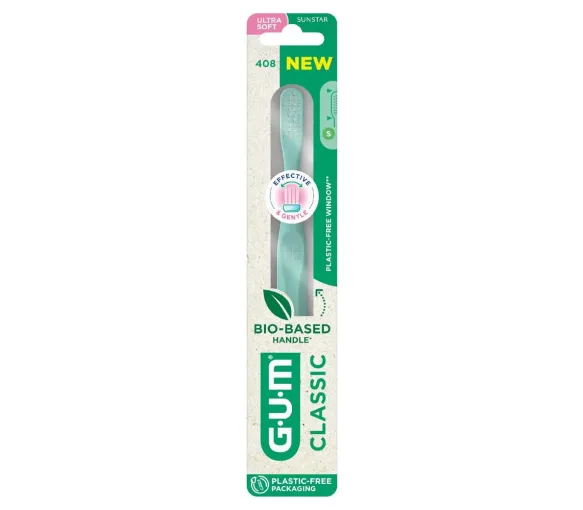Classic brosse à dents bio-sourcée Ultra Soft Gum  - une brosse à dents