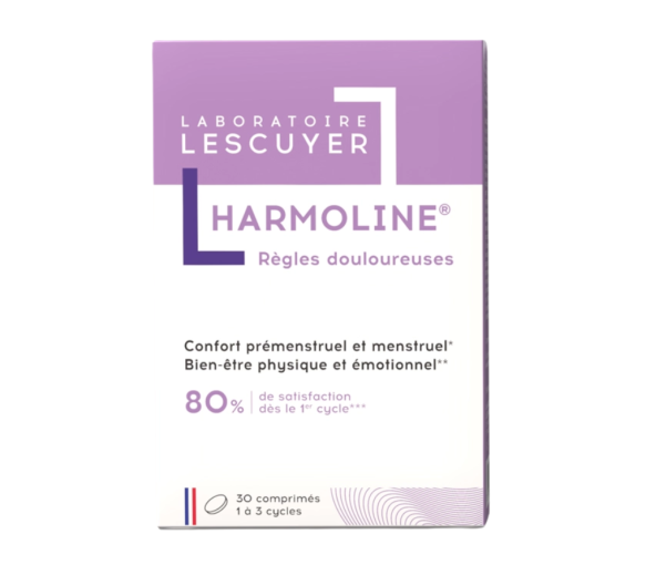 Harmoline règles douloureuses Lescuyer - boite de 30 comprimés