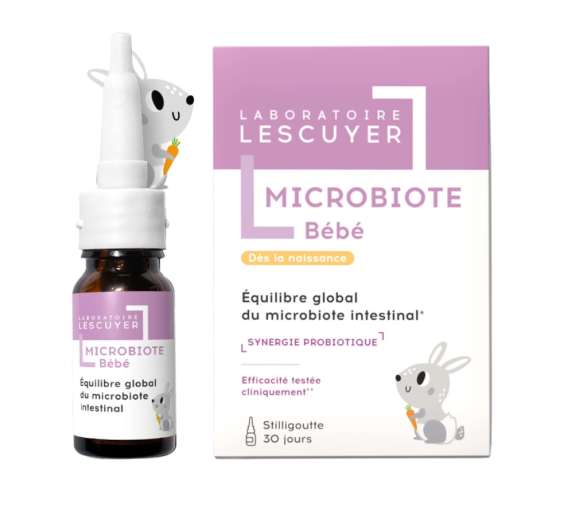 Microbiote intestinal bébé Lescuyer - stilligoutte de 8ml - image 1