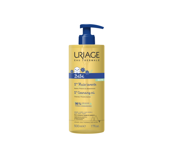 1ère huile lavante Uriage - flacon-pompe de 500 ml - image 1