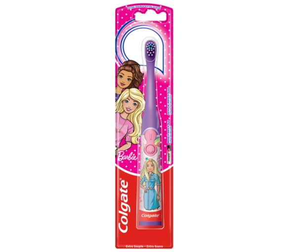 Brosse à dents électrique Barbie Colgate - 1 brosse à dents
