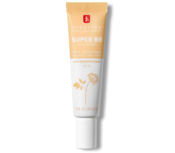 Super bb crème - soin couvrante anti-imperfections nude spf 20 Erborian - tube de 15ml - image 2