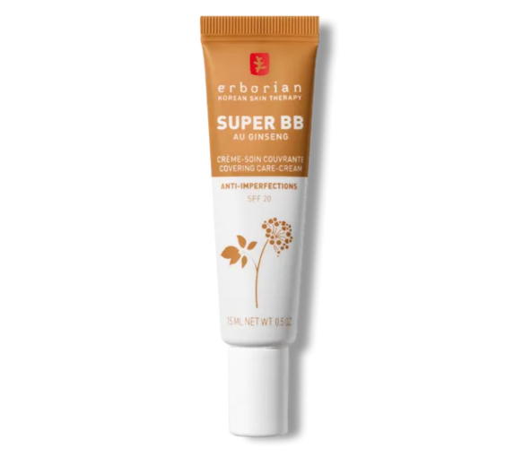Super bb crème-soin couvrante anti-imperfections caramel spf 20 Erborian - tube de 15ml - image 2