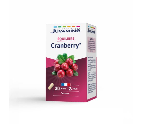 Formule Concentrée Cranberry Juvamine - boîte de 60 gélules - image 1