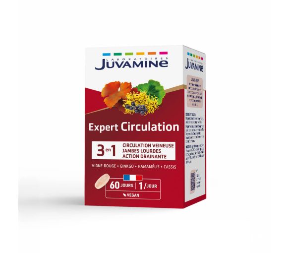 Expert'Nature circulation Juvamine - boite de 60 comprimés - image 1