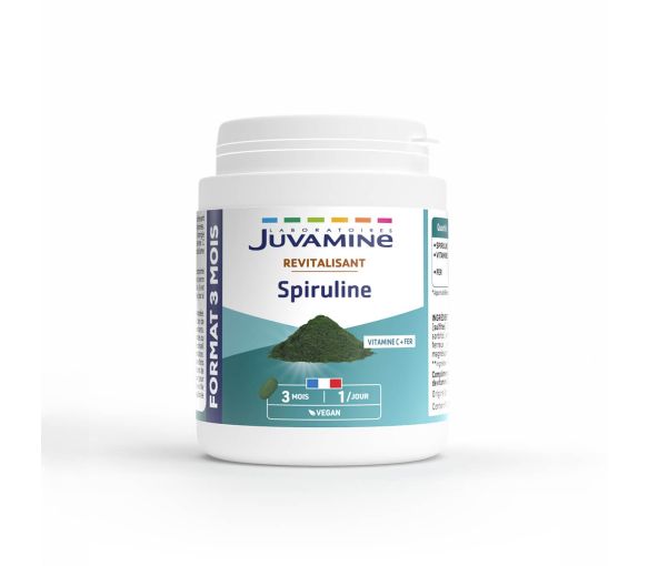 Spiruline Revitalisant Juvamine - boîte de 90 comprimés - image 1