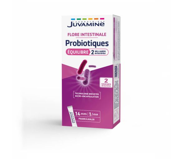 Microbiotic flore intestinale Juvamine - boite de 14 sticks - image 1