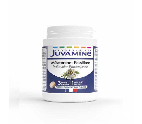 Mélatonine Passiflore Juvamine - boîte de 90 comprimés - image 1