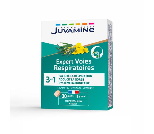 Expert voies respiratoires Juvamine - boîte de 30 comprimés à sucer - image 1