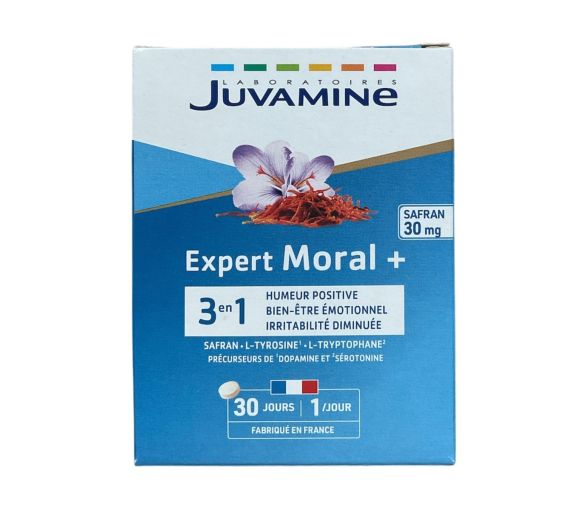 Expert Moral+ 3en1 Juvamine - boite de 30 comprimés - image 1