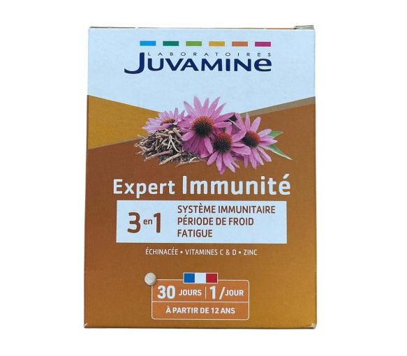 Expert Immunité 3en1 Juvamine - boite de 30 comprimés - image 1