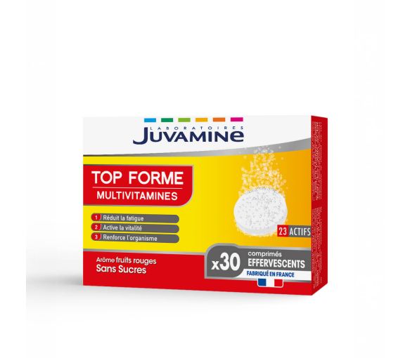Top Forme Multivitamines Juvamine - boîte de 30 comprimés effervescents - image 1