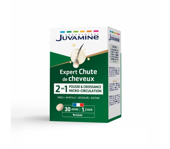 Chute de cheveux Juvamine - boite de 30 comprimés - image 1
