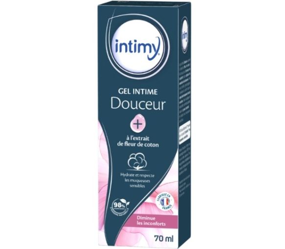 Gel intime Intimy fleur de coton – tube 70 ml