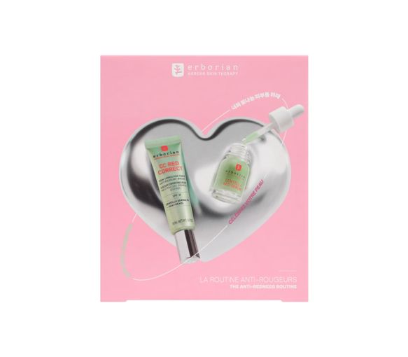 Coffret routine anti-rougeurs Erborian – 2 produits - image 1