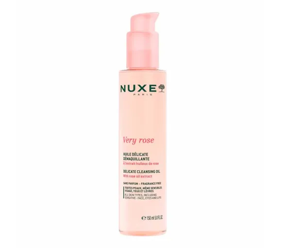 Very Rose Huile délicate démaquillante Nuxe - flacon de 150ml - image 1