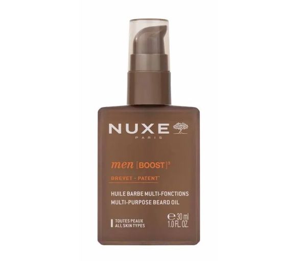 Men Boost huile barbe multi-fonctions Nuxe - flacon-pompe de 30ml