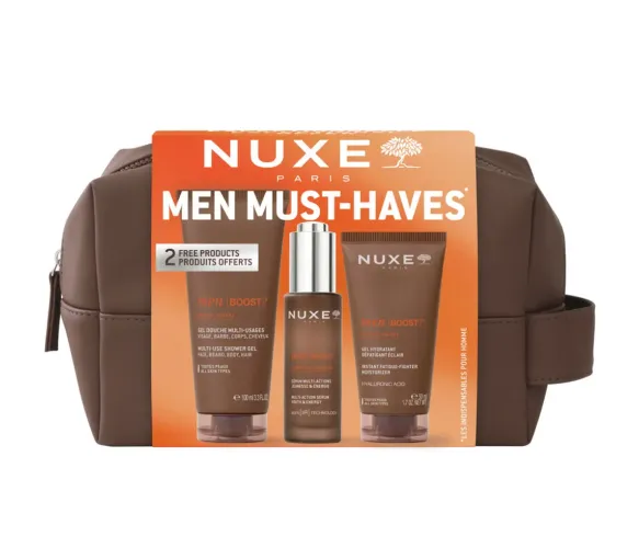 Men must-haves trousse Nuxe - trousse de 3 produits