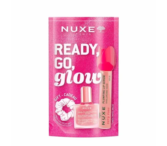 Coffret Ready, Go, Glow Rose Nuxe - coffret de 3 produits