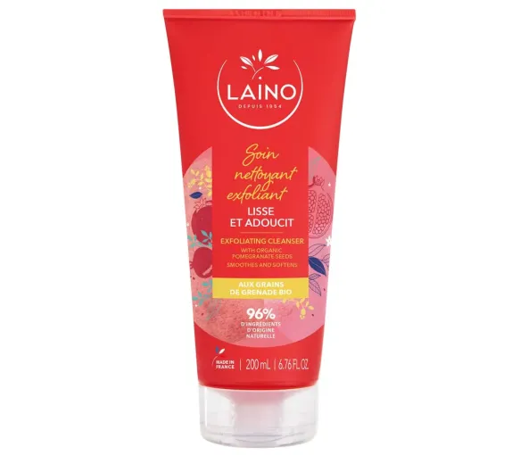 Soin nettoyant exfoliant Laino - tube de 200ml - image 1